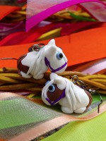 Koníci XII. - náušnice